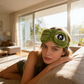 🐸 Vicces puha 3D-s béka alakú alvómaszk
