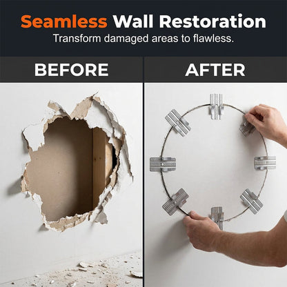 🛠️🧱 Rozsdamentes acélból készült gipszkarton-javító kapcsok 👨‍🔧👍