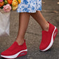 🌬️🌿 Női légpárnás slip-on sétálócipő – Légies kényelem és könnyű viselet ☁️👟
