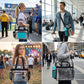 🌈🎁 Átlátszó cipzáras bevásárlótáska – Stílusos minimalizmus, biztonságos tárolás és praktikus mindennapi kiegészítő 👜✨