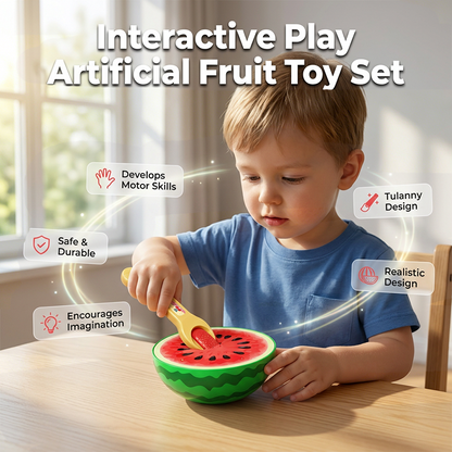 🧠✨ Szimulált gyümölcs etető játék – Aranyos dizájn, finommotorika fejlesztés és a képzeletbeli szerepjáték varázsa 🍓🥄
