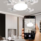❄️💡 Egyetlen gombnyomás a hűsítésért és fényért! Távirányítós LED mennyezeti ventilátor – Kényelmes vezérlés és modern otthoni stílus 🌬️✨