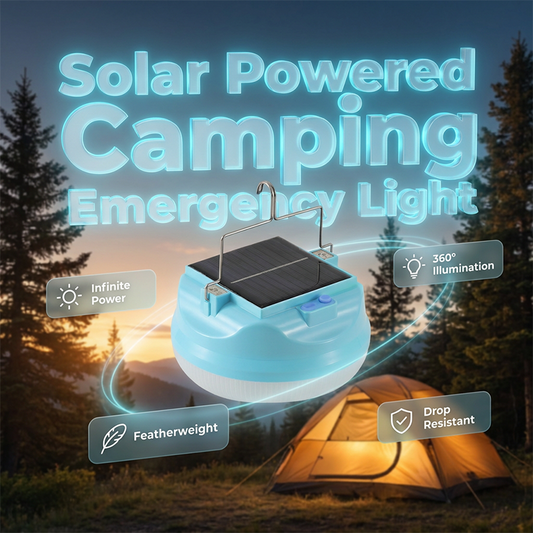 🌞🔋 Hordozható napelemes LED függőlámpa – Önellátó energia, sokoldalú rögzítés 🏕️🔦