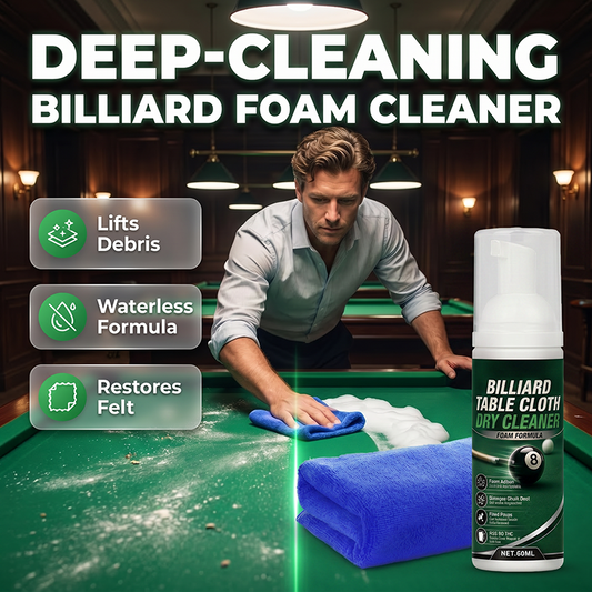 🎱 Billiárd habtisztító – ✨ Mélyreható tisztítás és kíméletes ápolás a posztónak 🧼💪