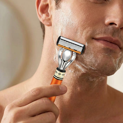 🧔💕 Nagy teljesítményű borotvapenge készlet – Selymesen sima borotválkozás, kíméletes érintés 🪒✨