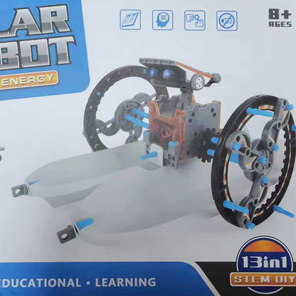 DIY Solar Powered Space Robot Toy