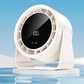 ❄️🌬️ Újratölthető USB asztali ventilátor hálószobába – Vezeték nélküli kényelem, halk működés 🛏️✨
