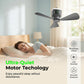 Rechargeable Hanging Fan with Light