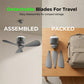 Rechargeable Hanging Fan with Light