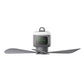 Rechargeable Hanging Fan with Light