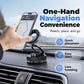 🚘💖 Összecsukható·Mágneses rögzítés! Hajtható telefonautós tartó – Kompakt méret és stabil, egykezes kezelés 📱✨