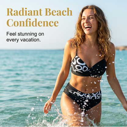 🌺 Női push-up kétrészes bikini szett – Feltűnő dúsítás és magabiztos strandolás 👙✨