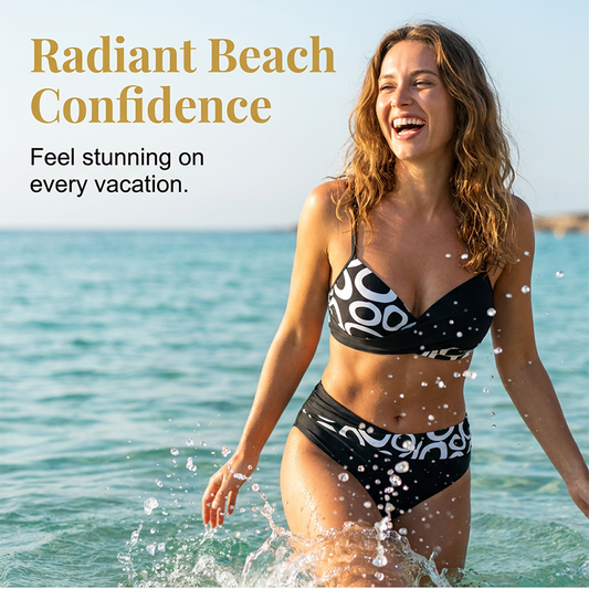 🌺 Női push-up kétrészes bikini szett – Feltűnő dúsítás és magabiztos strandolás 👙✨