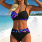 🌺 Női push-up kétrészes bikini szett – Feltűnő dúsítás és magabiztos strandolás 👙✨