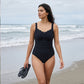 🌞🩱 Női klasszikus plus size egyrészes fürdőruha – Kényelmes tartás és magabiztos nyári megjelenés 🌊✨