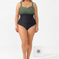 🌞🩱 Női klasszikus plus size egyrészes fürdőruha – Kényelmes tartás és magabiztos nyári megjelenés 🌊✨