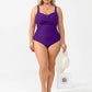 🌞🩱 Női klasszikus plus size egyrészes fürdőruha – Kényelmes tartás és magabiztos nyári megjelenés 🌊✨