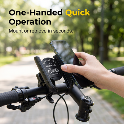 🔒 Gyorskioldós kerékpáros telefonrögzítő, biztonságos zárral – 🛡️ Bombabiztos tartás és villámgyors rögzítés 🚲📱