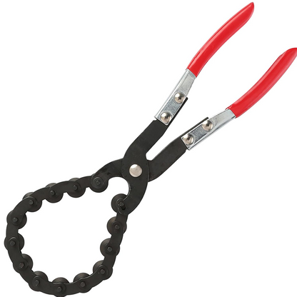 🔧Kipufogócső-vágó láncfogó – Többkerekű kivitel🛠️