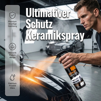🚗 Professzionális autófesték-védő spray – 🛡️ Tartós fényvédő pajzs és kristálytiszta, víztaszító felület ✨💧