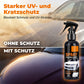 🚗 Professzionális autófesték-védő spray – 🛡️ Tartós fényvédő pajzs és kristálytiszta, víztaszító felület ✨💧