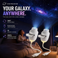 🌌 USB csillagvetítő éjjeli lámpa – ✨ Varázslatos, 360°-os forgó csillagos égbolt és nyugtató, romantikus hangulat 🌙💫