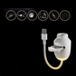 🌌 USB csillagvetítő éjjeli lámpa – ✨ Varázslatos, 360°-os forgó csillagos égbolt és nyugtató, romantikus hangulat 🌙💫