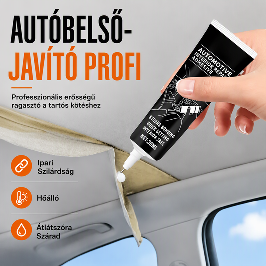 🚗 Autó belső tetőkárpit javító ragasztó – 🛠️ Erős, hőálló tapadás és zökkenőmentes, profi belső felújítás ✨🛋️