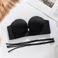 👙 Női varrás nélküli, elülső kapcsos push-up melltartó – ☁️ Láthatatlan, kényelmes viselet és zökkenőmentes, magabiztos nőiesség ✨🦋