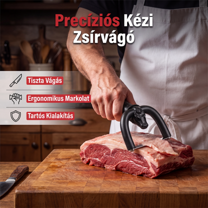 🥩✨ Kézi zsírvágó marha- és sertéshúshoz: Precíz és gyors zsírtalanítás ⚡🔪