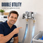 🚿 Kettős kimenetű mosógép csaptelep – ✨ Rugalmas, egyidejű vízellátás és zökkenőmentes, praktikus háztartási megoldás 🛡️💧