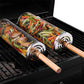 🔥 Forgatható grillkosár – ✨ Egyenletes, 360°-os sütés és zökkenőmentes, profi BBQ élmény 🛡️🥩
