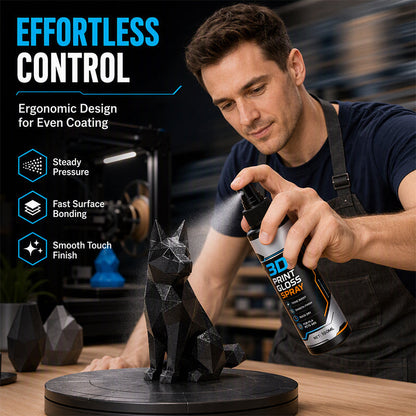 🖨️ 3D nyomtató modell fényes spray – ✨ Gyorsan száradó, rétegvonal-csökkentő formula és zökkenőmentes, profi felületképzés 🛡️✨
