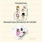 4 Sheets Funny Smiley Face Stickers