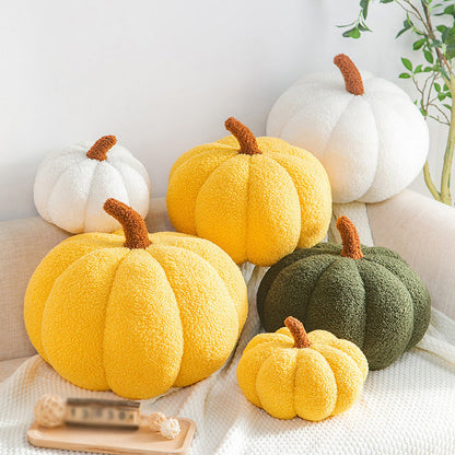 🎃🧡 Aranyos puha tök díszpárna: Puha plüss és kényelmes 🛋️✨