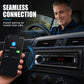🎵🚗 Bluetooth 5.0-s autórádió két USB-csatlakozóval és kihangosítóval