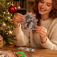 🎄✨ Karácsonyi gyémántfesték akasztó készlet: Csillámló és ünnepi 🎁🎅
