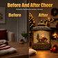 Vintage Christmas Snowing Night Light
