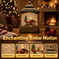 Vintage Christmas Snowing Night Light