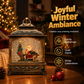 Vintage Christmas Snowing Night Light