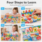 Wooden Number Alphabet Puzzle for Kids