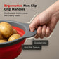 Collapsible Kitchen Colander Space Saving Vegetable Fruit Drain Basket