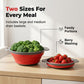 Collapsible Kitchen Colander Space Saving Vegetable Fruit Drain Basket