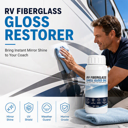 RV Fiberglass Gloss Oil Shine Restorer