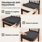 🪑✨ Vállpánt Nélküli Székhuzat: Prémium Szövött Minta és Tökéletes Feszülés!