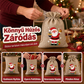 🎄✨ Karácsonyi zsákvászon ajándéktasak húzózsinórral: Stílusos csomagolás másodpercek alatt – búcsú a drága csomagolópapírtól és a ragasztószalag bajlódásától! 🎅🎁