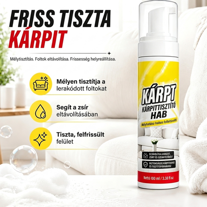 🚗✨ Habos kárpittisztító kanapékhoz és székekhez: Mélyre hatoló tisztítás, pillanatok alatt 🌿🧼