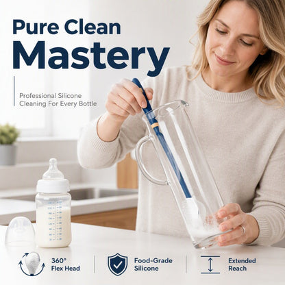360 Cleaning Long Handle Bottle Brush