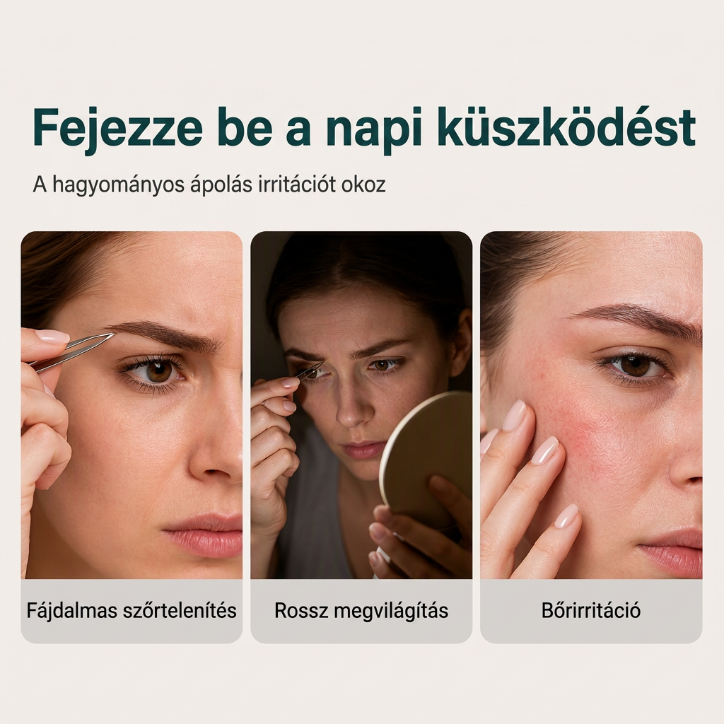 Rozsdamentes acél fej, levehető és vízálló