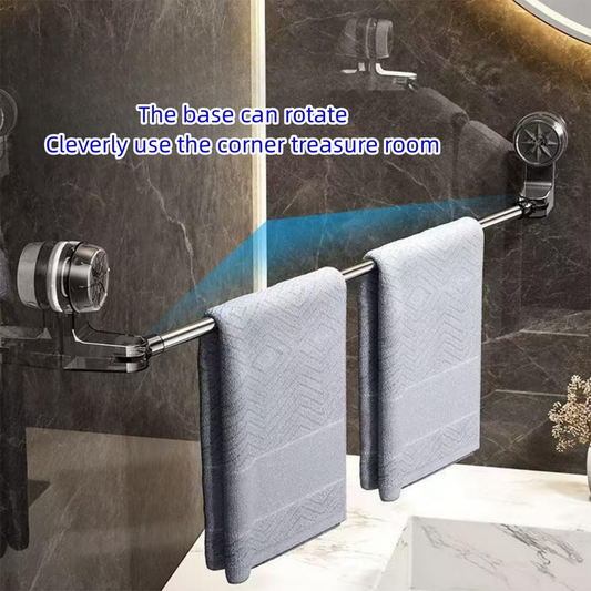 🚿✨ Visszahúzható tapadókorongos törülközőtartó: Fúrásmentes, helytakarékos megoldás 👨‍🔧🏠